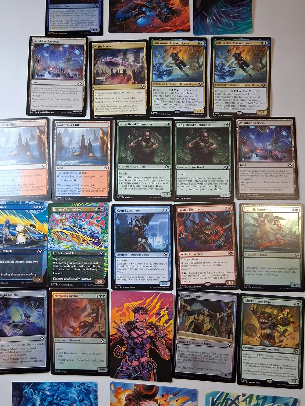 Set With Rare Loot The Pathfinder ~ MTG Card Collection ~ Borderless Variants